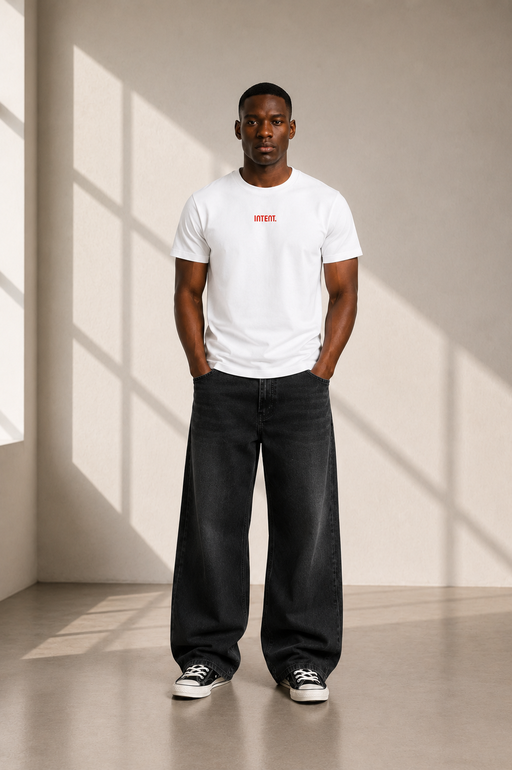 Bamboo Active T-shirt - Off White | Slim Fit Bamboo Lycra Tee