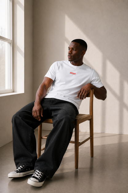 Bamboo Oversize T-shirt - Off White | Bamboo French Terry Tee